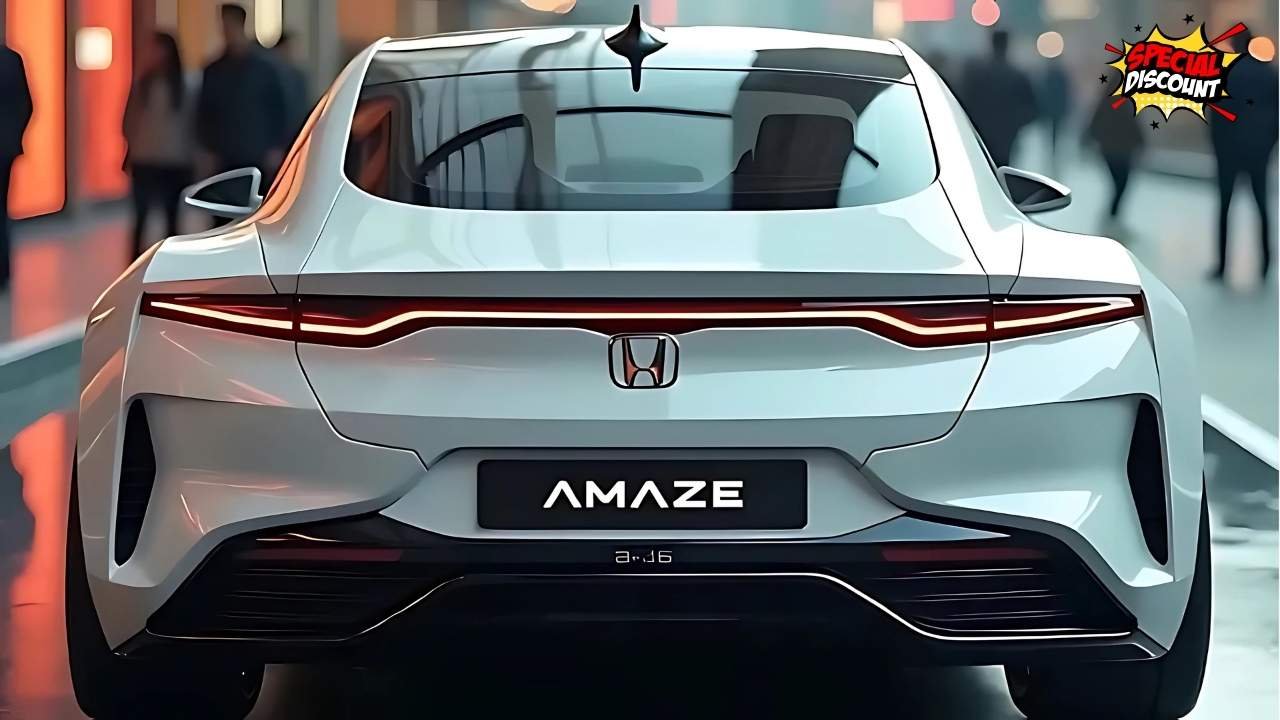 Honda Amaze 2025 Launched 1.2L Engine, 18.6 kml Mileage, 160 kmh Top Speed, Booking ₹11,000