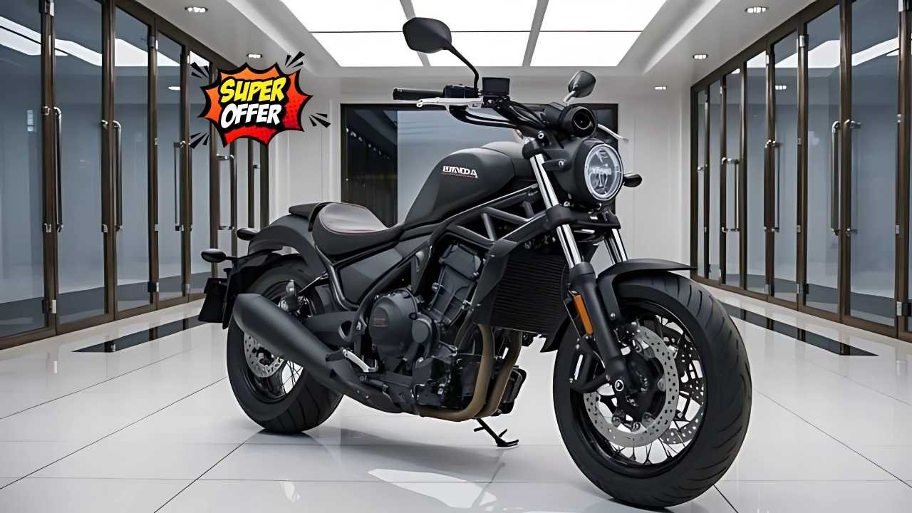 Honda Rebel 1100 Launch – Modern Styling, Advanced Features, and Enhanced Comfort