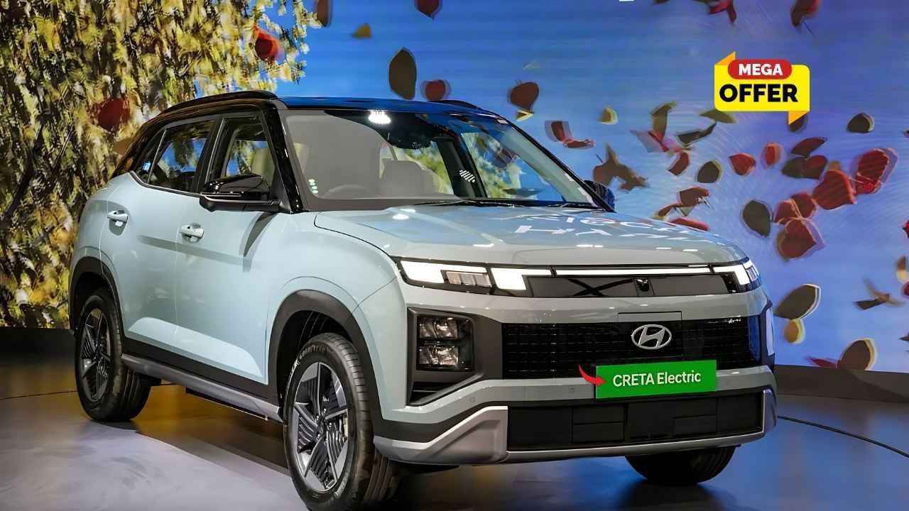 Hyundai Creta Electric Launched 500km Range, 140 kmh Top Speed, Price from ₹1.1 Lakh