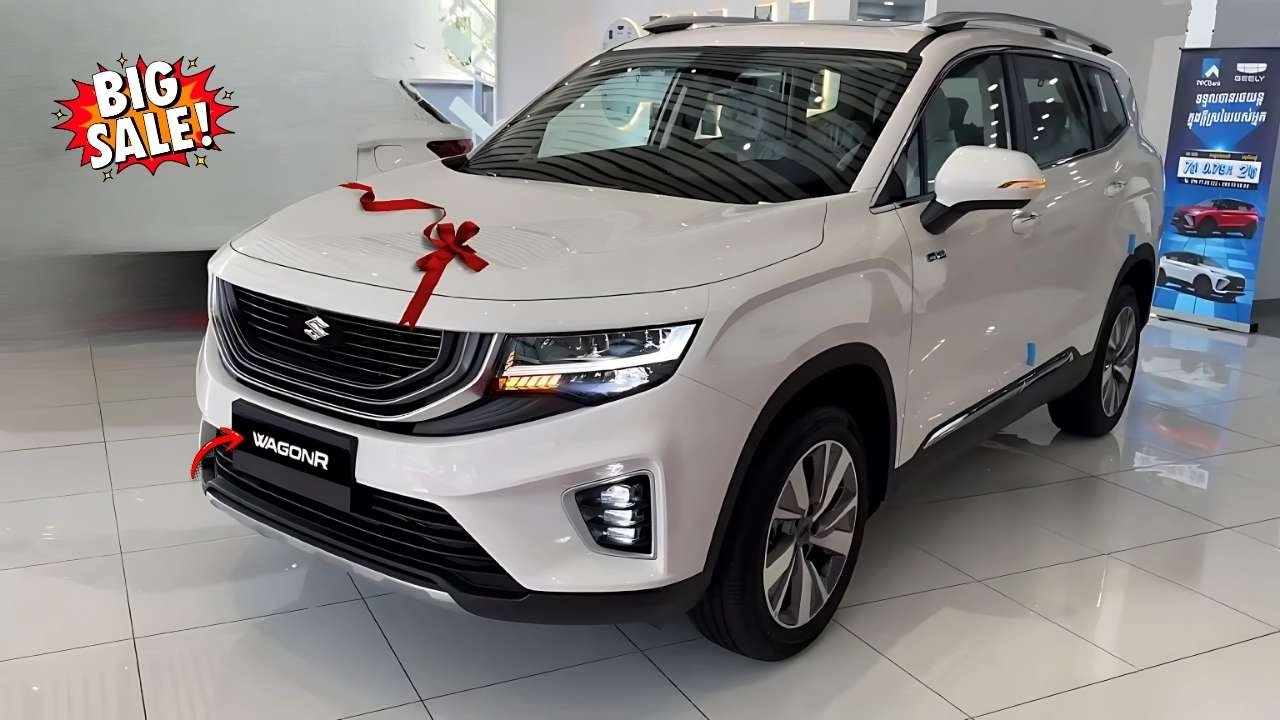 Maruti WagonR 2025 Launched Fuel-Efficient 39 KMPL Hatchback Starting at ₹3.25 Lakh