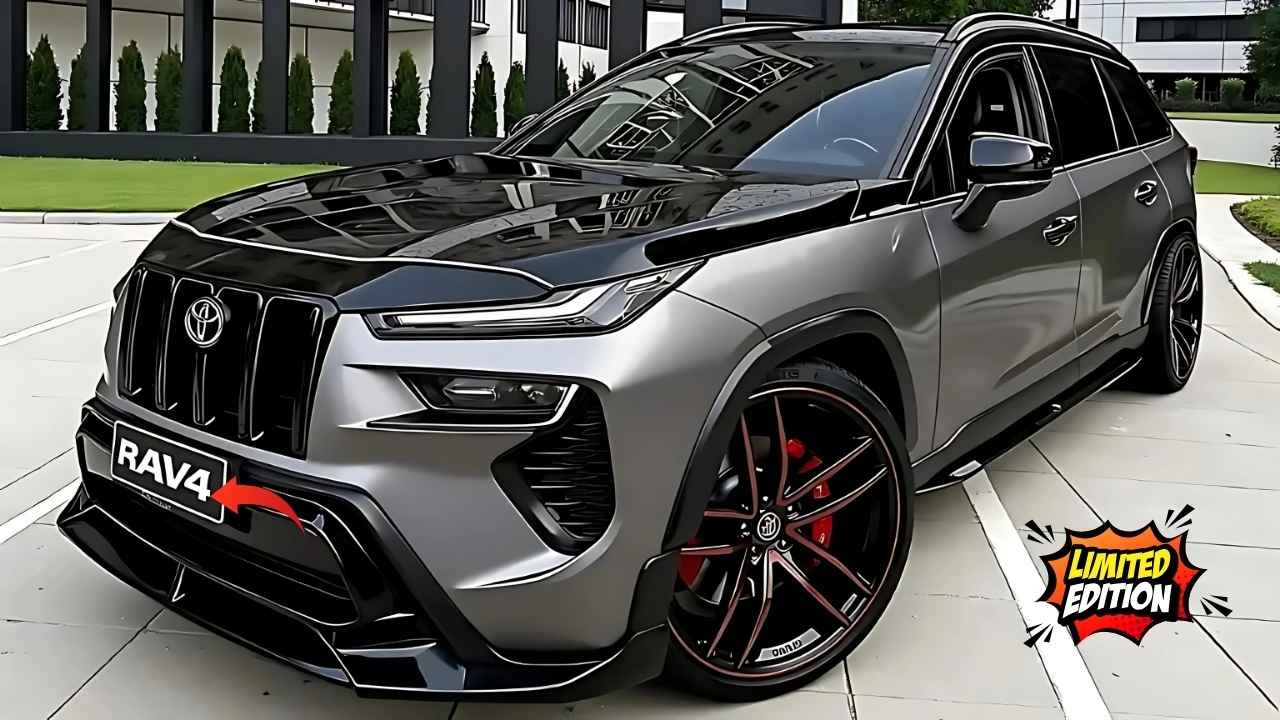Toyota RAV4 2025 Hybrid SUV Launched Eco-Friendly Power Meets Modern Design in India