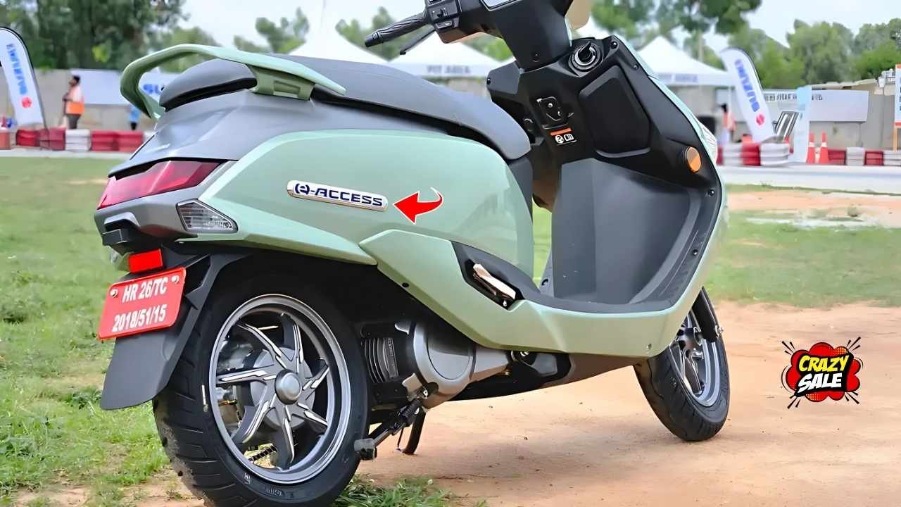 Suzuki E-Access Launched – 120 Km Range, 75 kmh Speed Electric Scooter at ₹19,000
